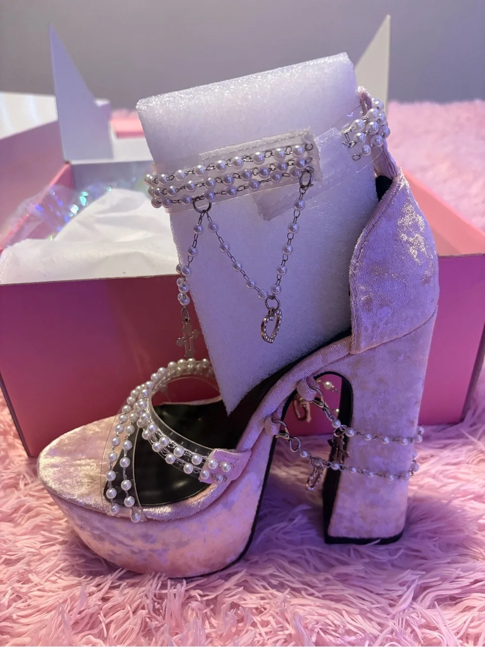 Holy Revelation Platform Heels
